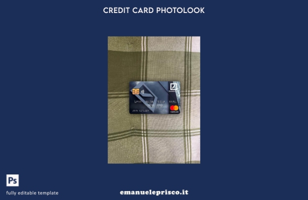 stile verificato Germania Modello frontale photolook mastercard della Deutsche B